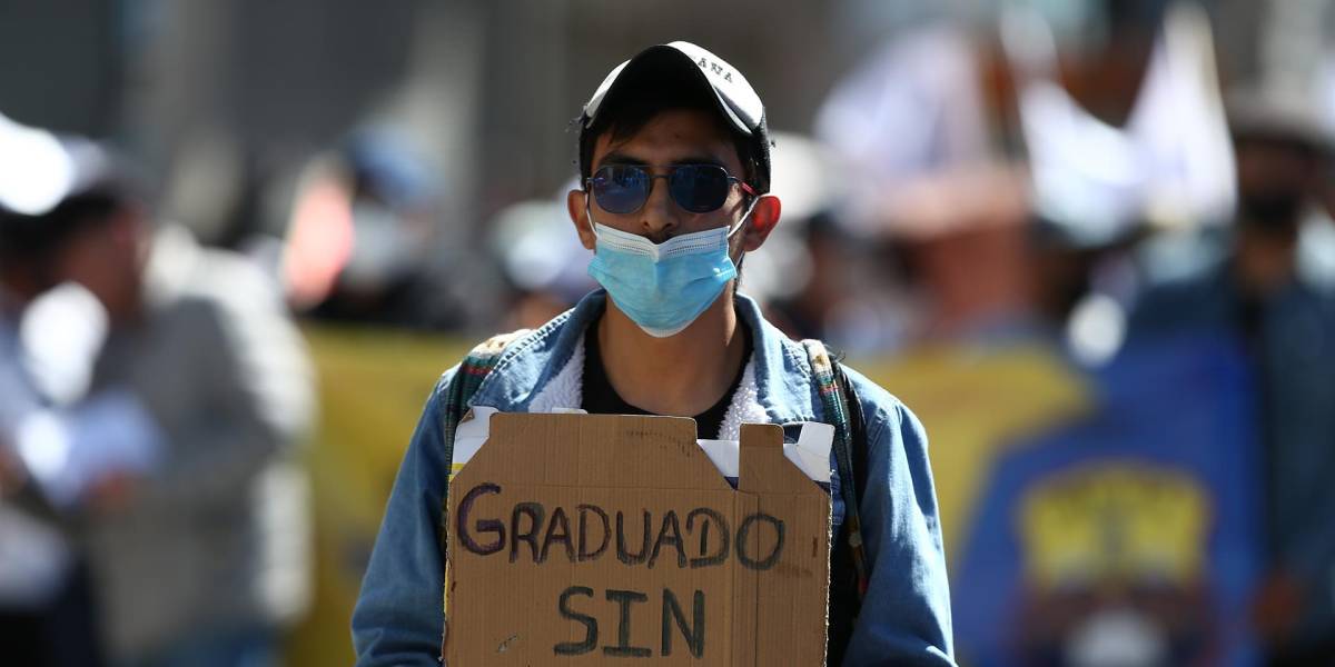 Marchas por el 1 de mayo fueron pacíficas en Ecuador pero con varios reclamos al Gobierno