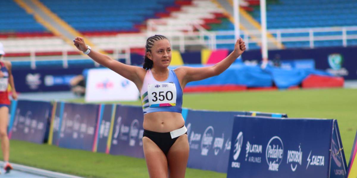 Glenda Morejón gana medalla de oro en 20 km marcha