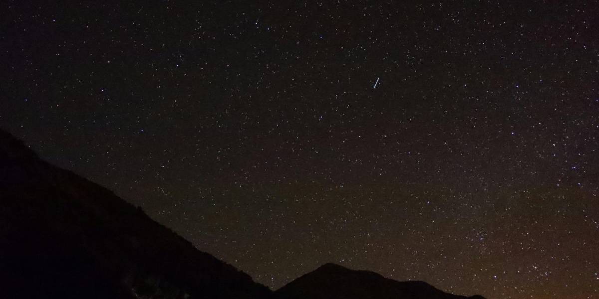 Fecha y hora exacta para observar la lluvia de meteoros en Ecuador