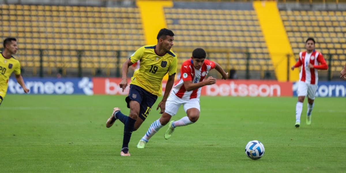 Ecuador sub 20 clasificó al Mundial de Indonesia con un rendimiento del 33,3%