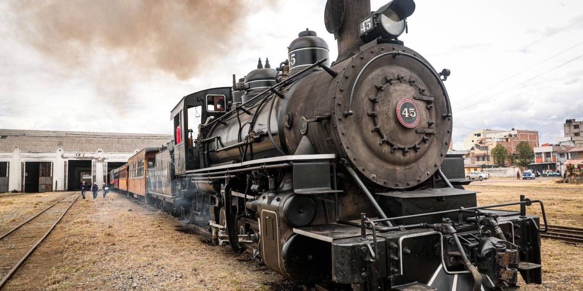 El ferrocarril del Ecuador volverá a funcionar en la ruta Alausí - Nariz del Diablo