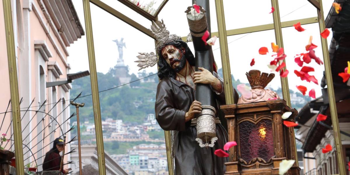 Semana Santa | Así se vivió la tradicional Procesión de Jesús del Gran Poder en Quito