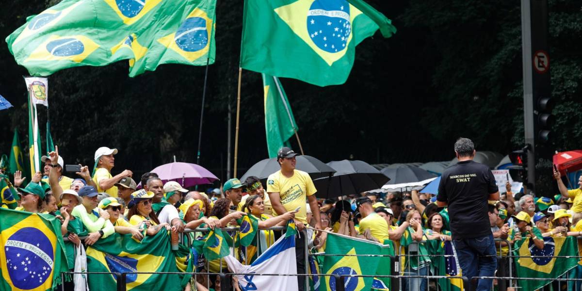 Brasil: miles de simpatizantes de Jair Bolsonaro le mostraron su respaldo en São Paulo