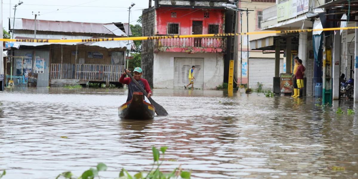 El Fenómeno de El Niño en Ecuador: incremento del nivel del embalse Daule - Peripa pone en riesgo a otros 6 cantones de Guayas