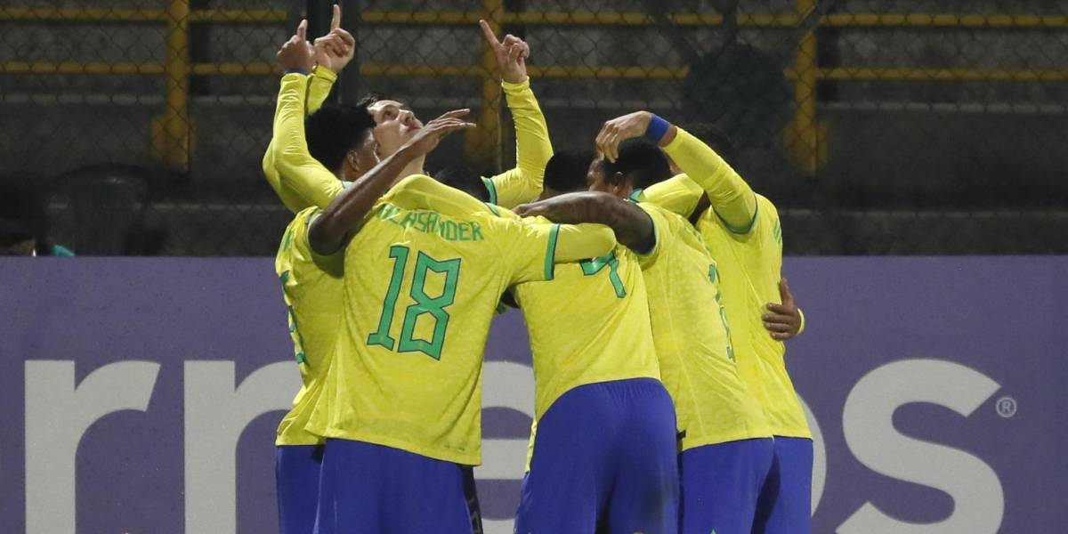 Brasil goleó a Venezuela y se acerca al Mundial Sub 20