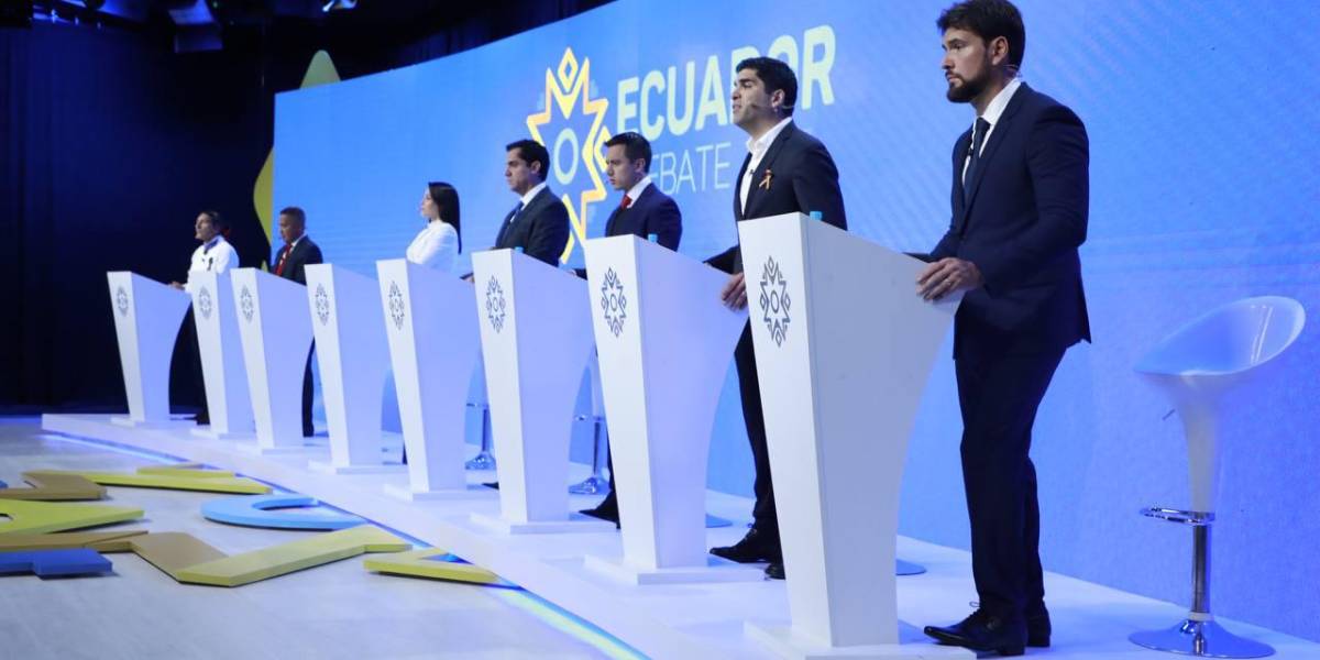 Elecciones Ecuador 2023: ¿Quién fue el candidato ganador del debate presidencial?