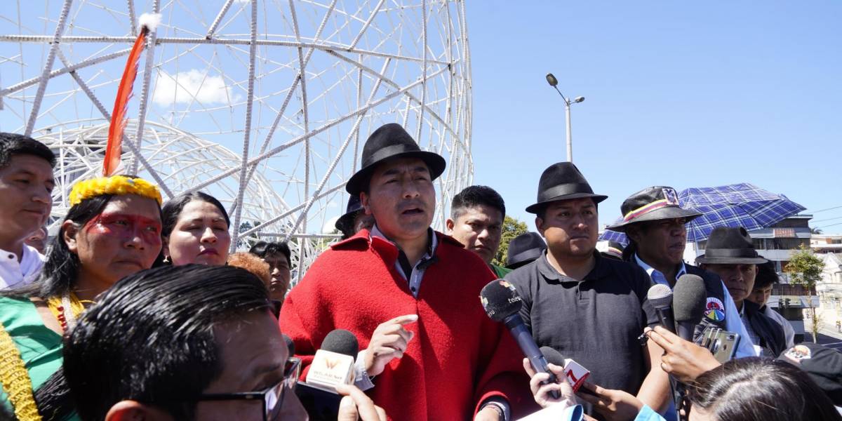 Las marchas antimineras se realizaron en 10 provincias de Ecuador