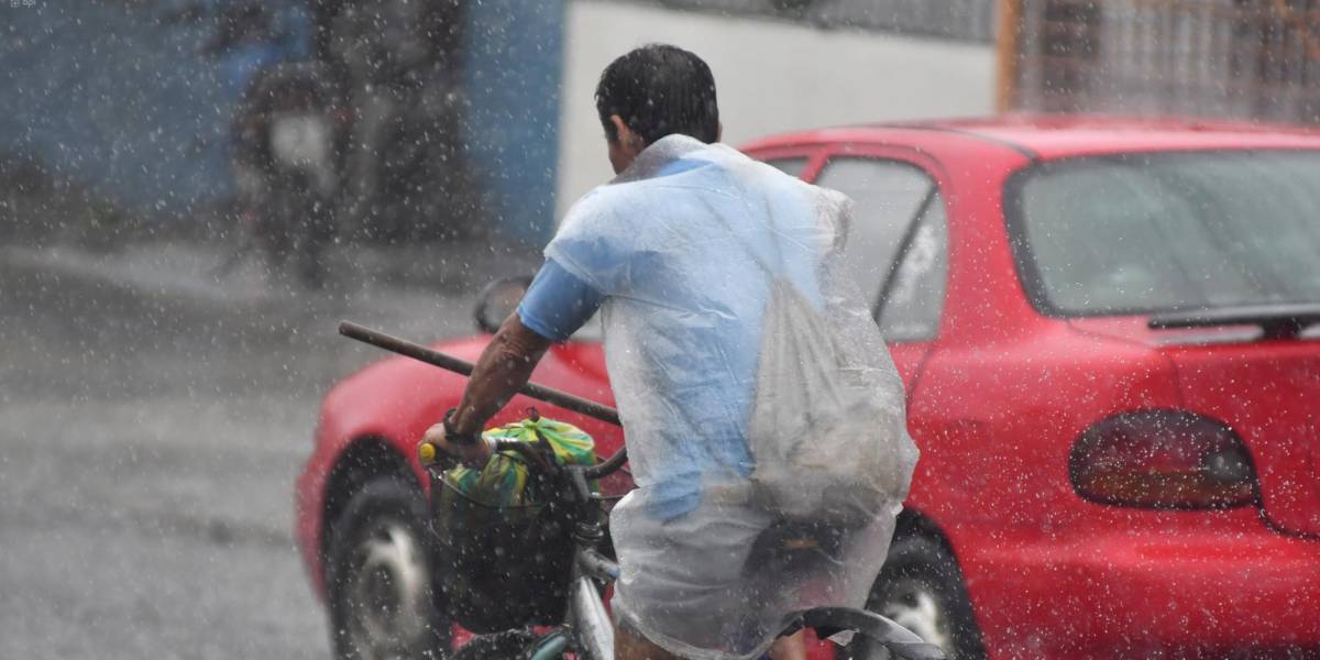 Clima en Ecuador: las lluvias más intensas se registrarán en el Litoral hasta el 21 de febrero