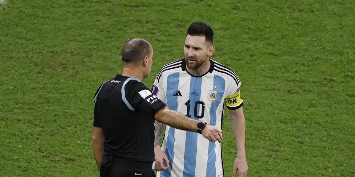 Lionel Messi arremete contra Mateu Lahoz, árbitro del partido ante Países Bajos: 'No ha estado a la altura'