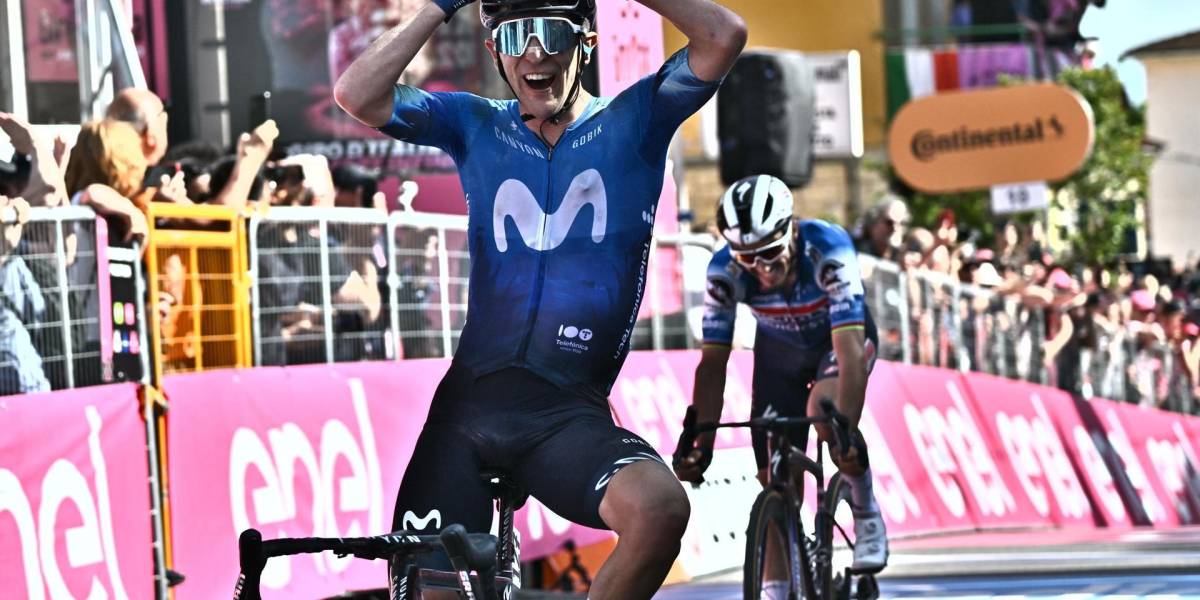 El ciclista español Pelayo Sánchez ganó la sexta etapa del Giro de Italia, Narváez llegó quinto