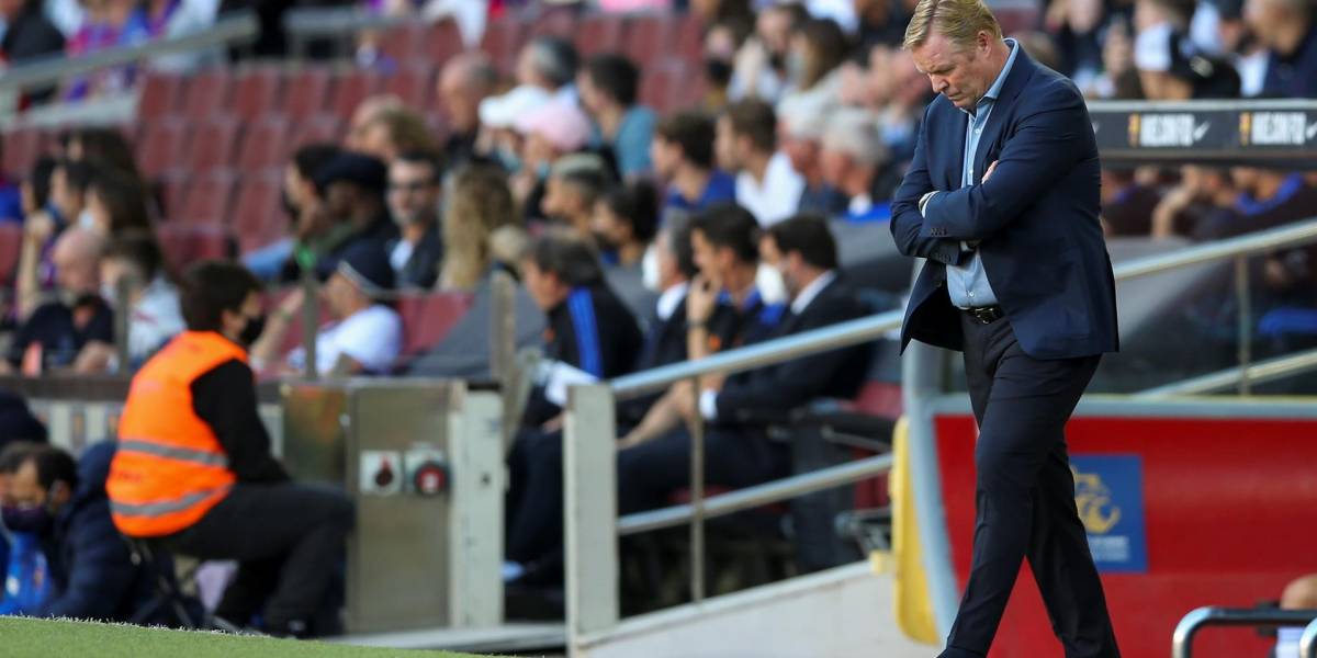El FC Barcelona destituye a Ronald Koeman tras perder ante Rayo Vallecano