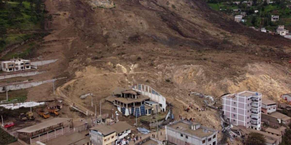 El deslave en Alausí, que dejó 75 muertos, cumple un año; su alcalde denuncia falta de ayuda estatal