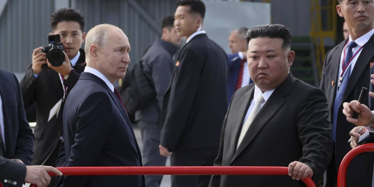 Putin y Kim Jong-un se reúnen para incrementar cooperación bilateral
