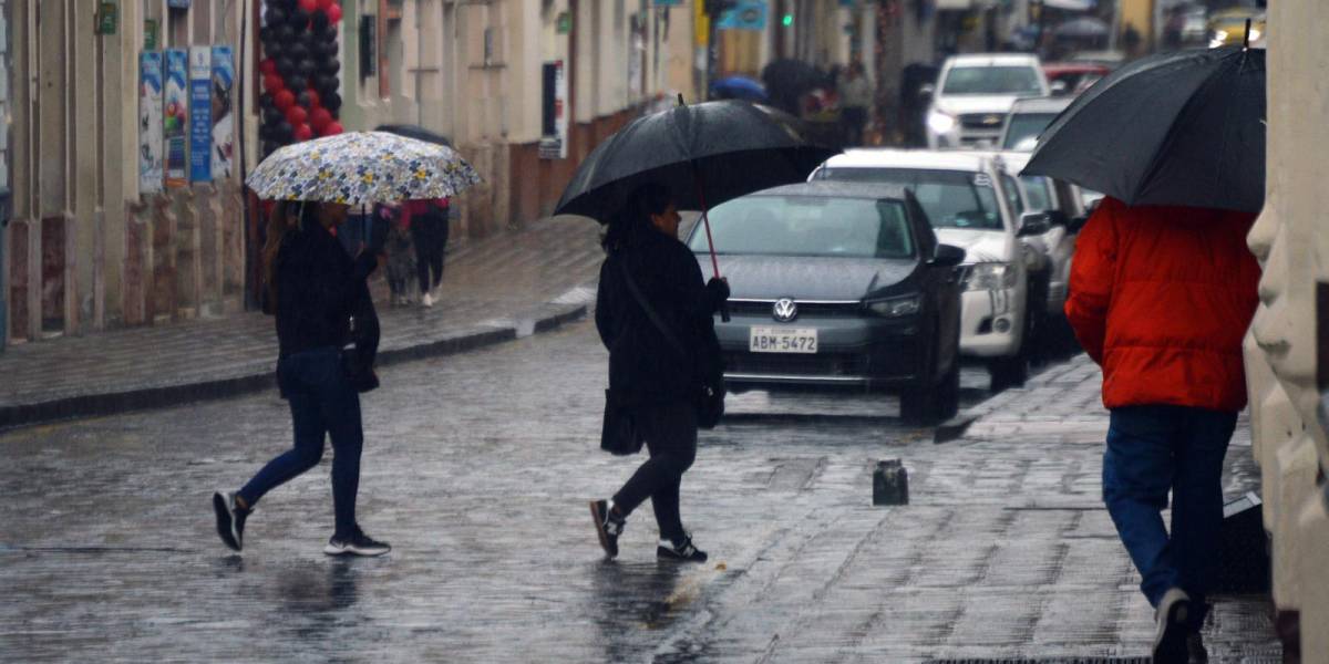 Las lluvias vuelven en gran parte del país hasta el 21 de enero