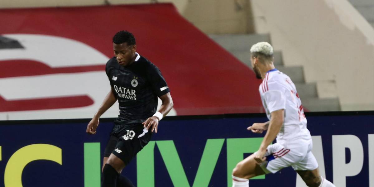 Gonzalo Plata anotó un gol en la victoria del Al Sadd sobre Sharjah por la Champions Asiática