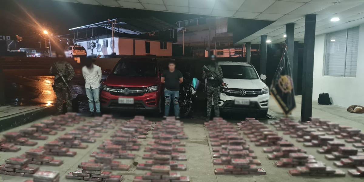 Policía decomisa más de media tonelada de cocaína en Napo