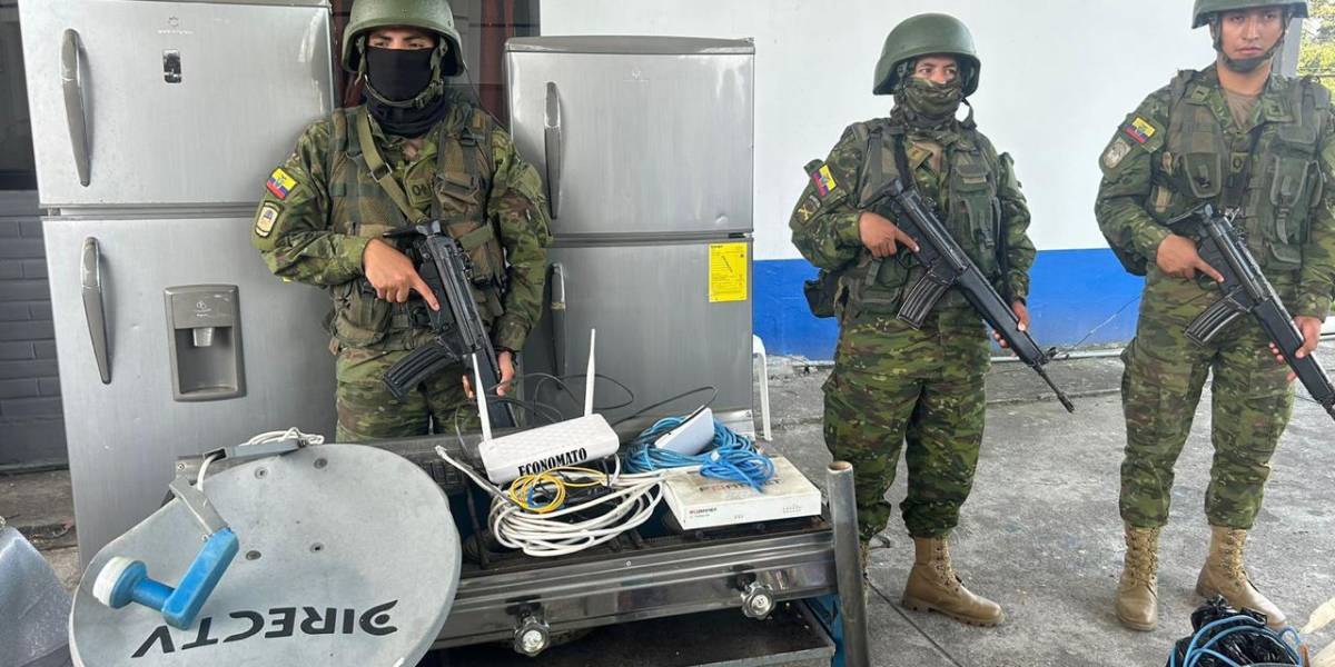 Militares hallaron piscina, discoteca con luces LED y salas VIP en la cárcel de Cotopaxi