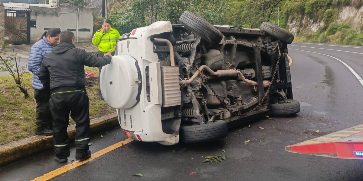 6 personas quedaron heridas en 14 siniestros de tránsito en Quito, este lunes