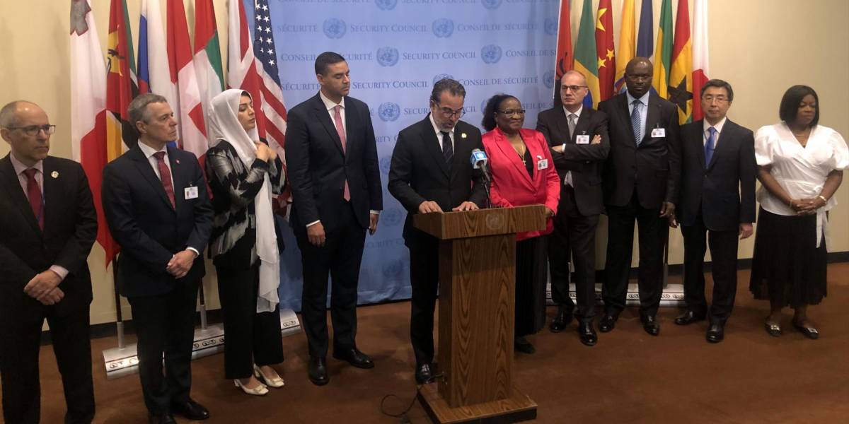 Ecuador se suma al pedido de una reforma al Consejo de Seguridad de la ONU