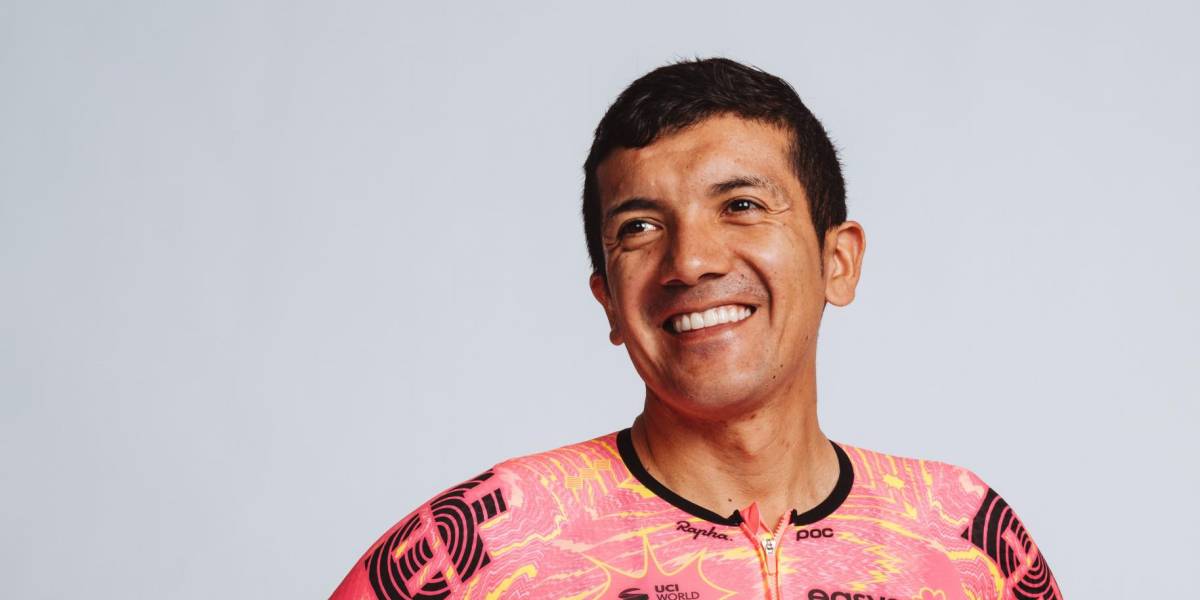 Richard Carapaz después de ganar la quinta etapa del Tour Colombia: aproveché el momento justo para pegar el golpe decisivo e irme hasta la meta