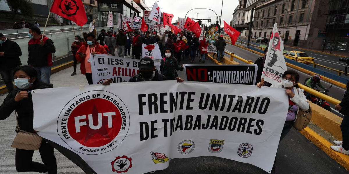 Frente Unitario de Trabajadores anuncia nuevas movilizaciones contra el Gobierno