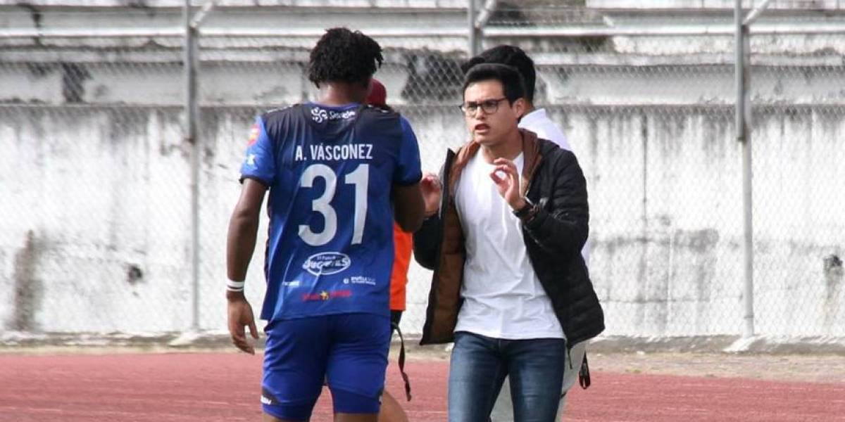 Joel Armas el entrenador de 26 años que eliminó a LDUQ en Copa Ecuador