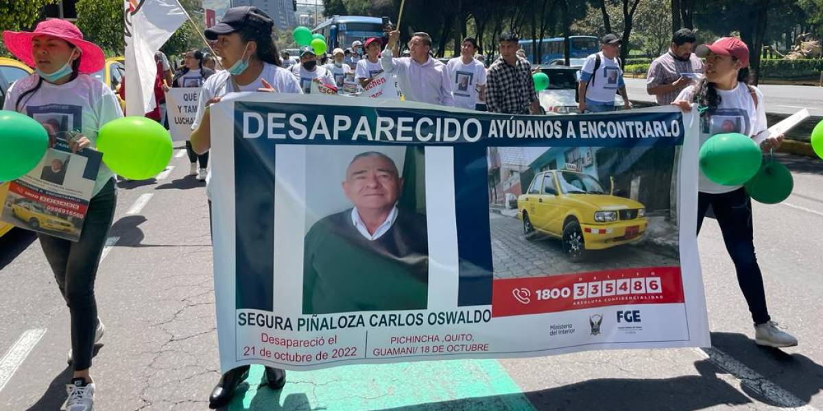 Quito: esposos fueron llamados a juicio por la desaparición con muerte del taxista Carlos Segura