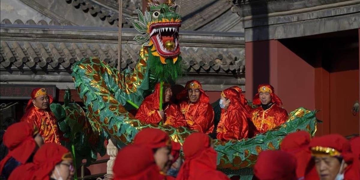 Estas son las mejores fotos de la celebración del Año Nuevo chino el 10 de febrero