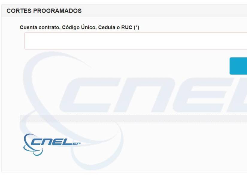 Página de CNEL.