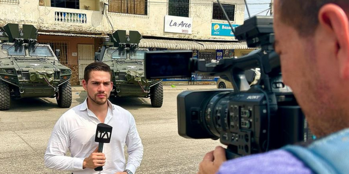 Un equipo periodístico de Teleamazonas es asaltado en el suroeste de Guayaquil