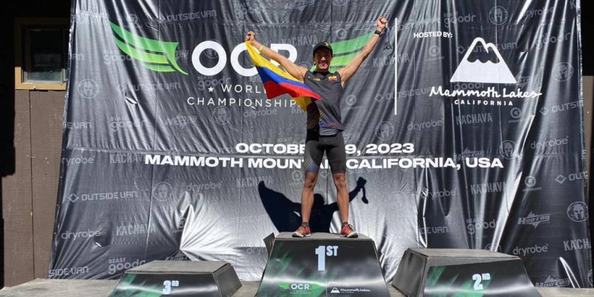Atleta ecuatoriano terminó sexto en el Campeonato Mundial de Carreras de Obstáculos