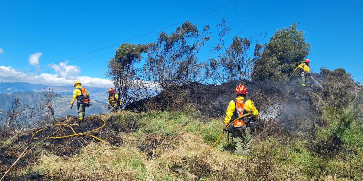 El Inamhi alerta que habrá condiciones favorables para incendios forestales, en ocho provincias del Ecuador