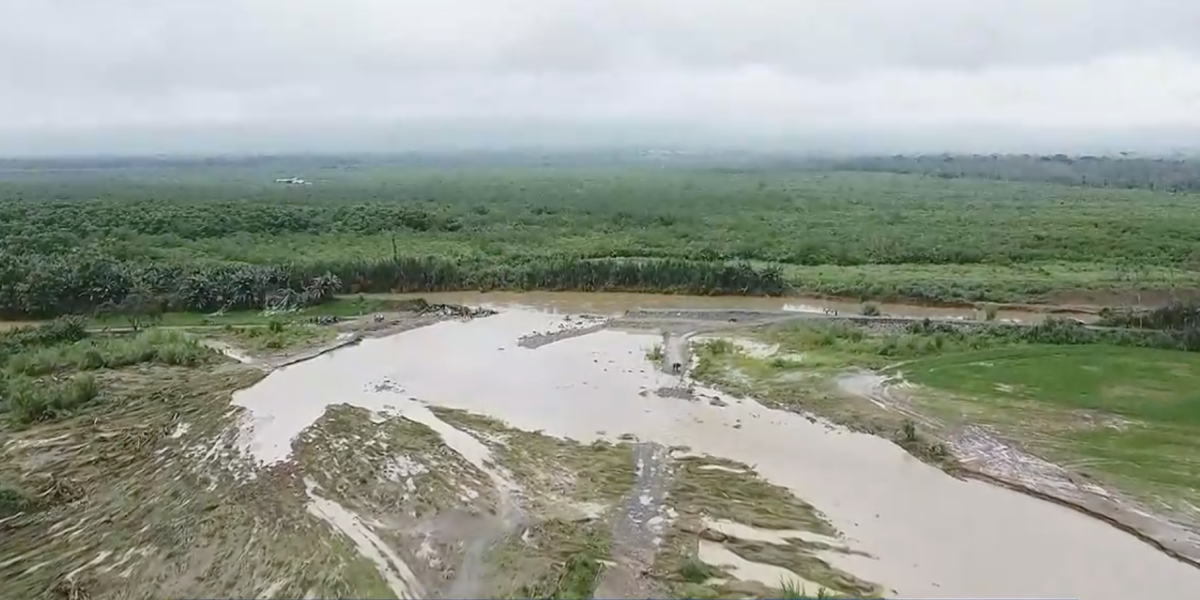 Fenómeno de El Niño Ecuador: 14 ríos desbordados en ocho cantones del país