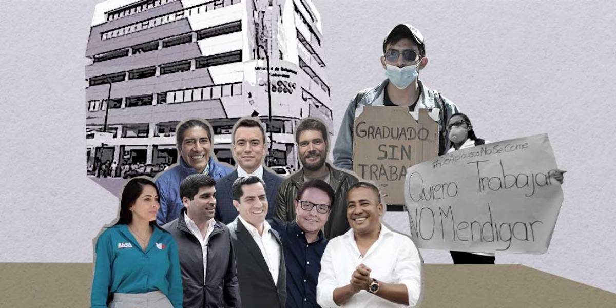 Elecciones Ecuador 2023: la fórmula de los candidatos presidenciables para fomentar el empleo