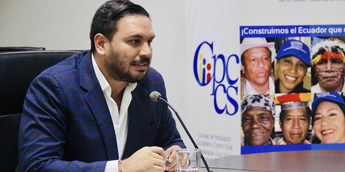 Andrés Fantoni, presidente del Cpccs: La ciudadanía pide una transformación completa del CNE
