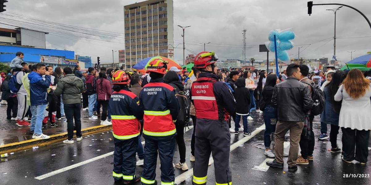 Quito: 18 personas con laceraciones, cortes y heridas durante los festejos por la Copa Sudamericana