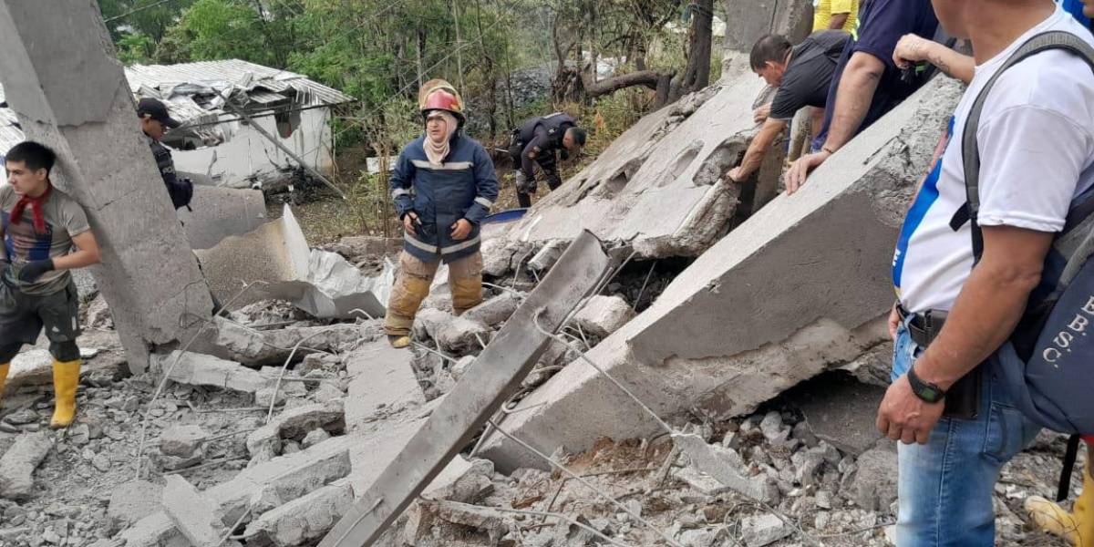 El Oro: la explosión de un polvorín en el cantón Portovelo dejó un fallecido