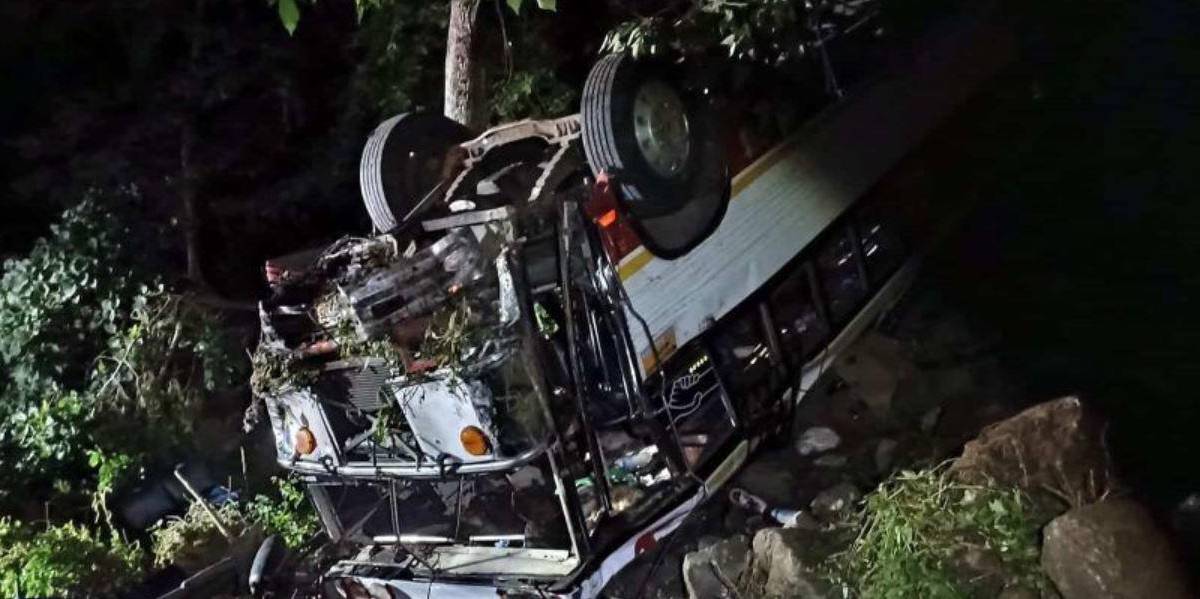 10 migrantes ecuatorianos resultaron heridos en accidente de tránsito en Nicaragua