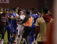 Los hechos se dieron tras el partido entre Liga de Quito y Emelec por LigaPro.