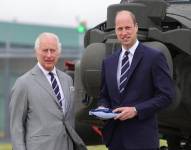 Rey Carlos III y Príncipe William