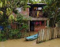 Más de 100 viviendas resultaron afectadas tras las fuertes lluvias.