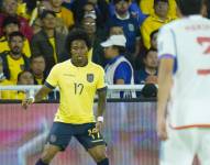 Ángelo Preciado en el partido contra Chile por la sexta fecha de las Eliminatorias Sudamericanas