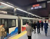 La primera etapa del Metro de Quito comenzó a construirse en enero de 2023.