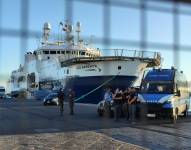 Imagen referencial de un barco que llegó a uno de los puertos de Libia.
