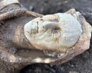 El descubrimiento se dio en medio de una excavación que en realidad buscaba reparar el alcantarillado en la zona sur de Roma.