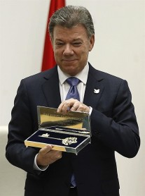 Visita oficial del presidente colombiano Juan Manuel Santos a España