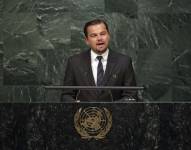 El actor en una intervención en las Naciones Unidas en 2016.