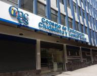 Fachada de las instalaciones del Cpccs en Quito.