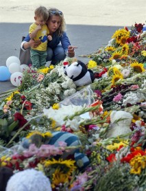 Homenaje a las víctimas del MH17