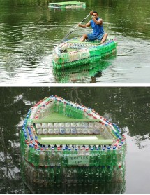 Mira lo que podrías hacer si reciclas las botellas de plástico